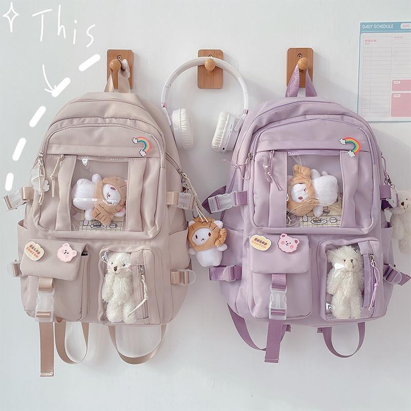 Harajuku Style Large Capacity Backpack for Students