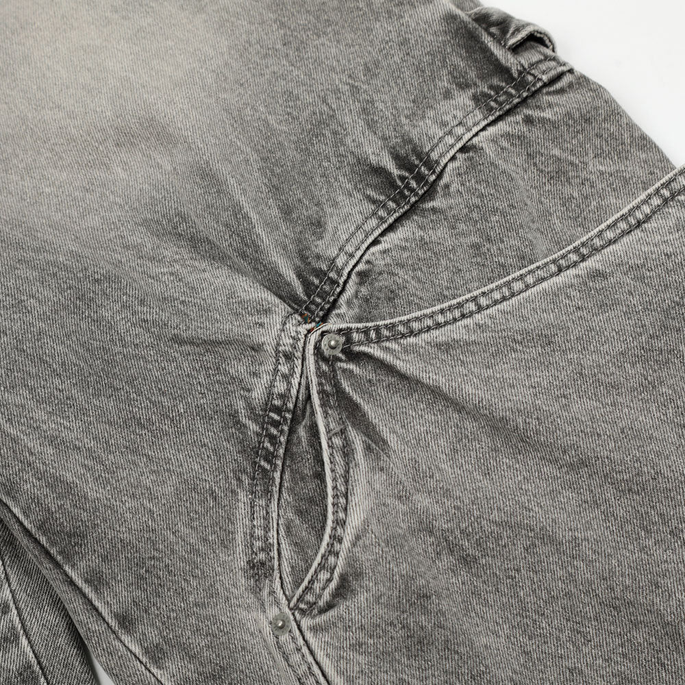Punk Distressed Denim Pants - Harajuku Style