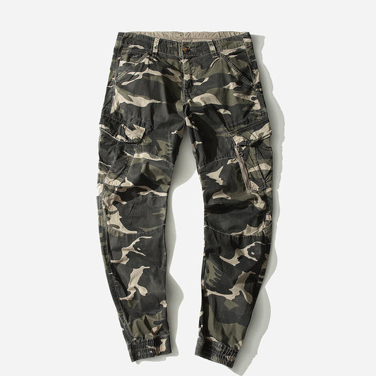 Harajuku Camouflage Overalls - Youth Multi Pocket Pants