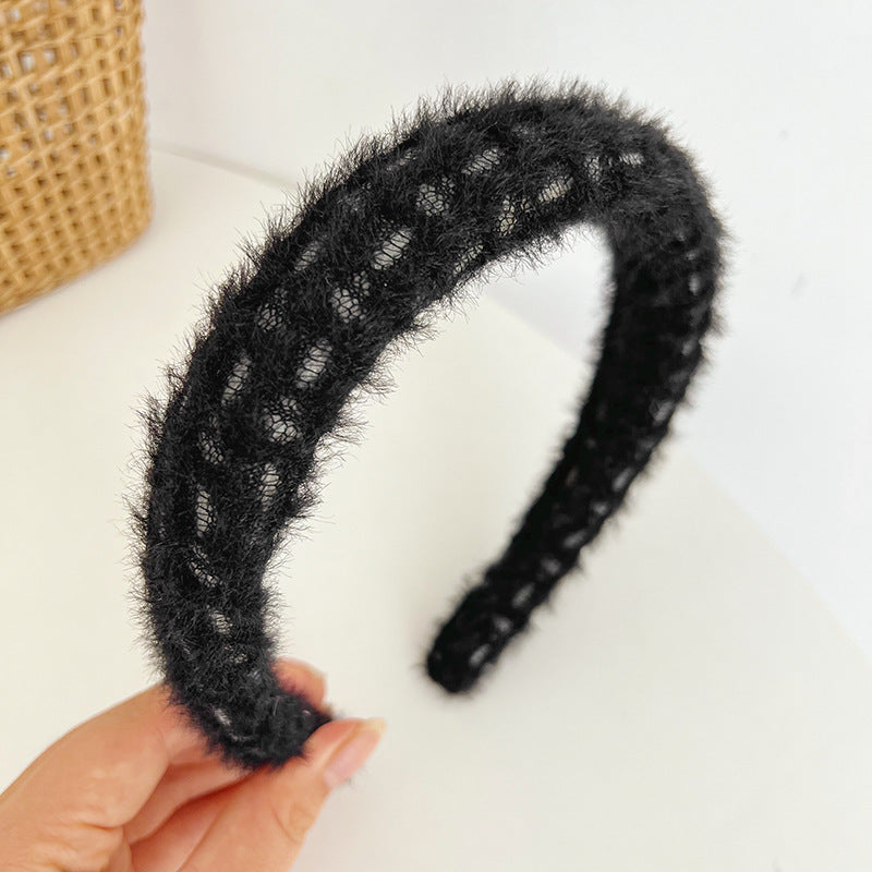 Japanese & Korean Mink Hair Hoop Headband