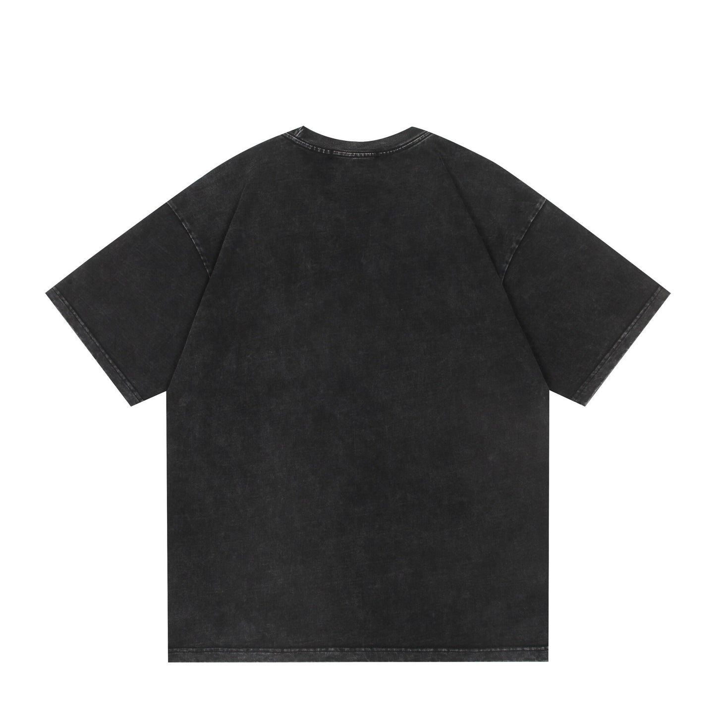 Hip Hop Character Print Loose Fit Tee for Men & Women