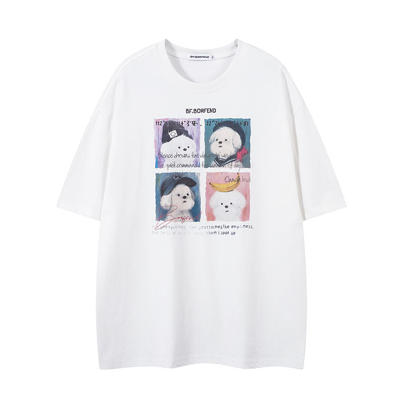 Harajuku Style Cartoon Print Unisex T-Shirt