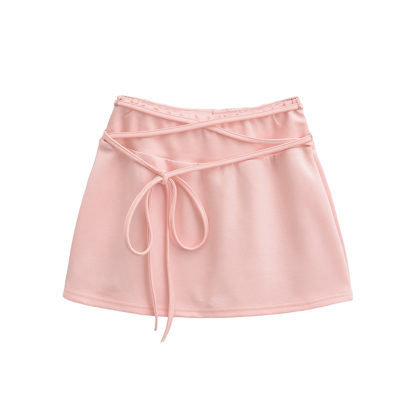 Playful Bow Tie A-Line Skirt