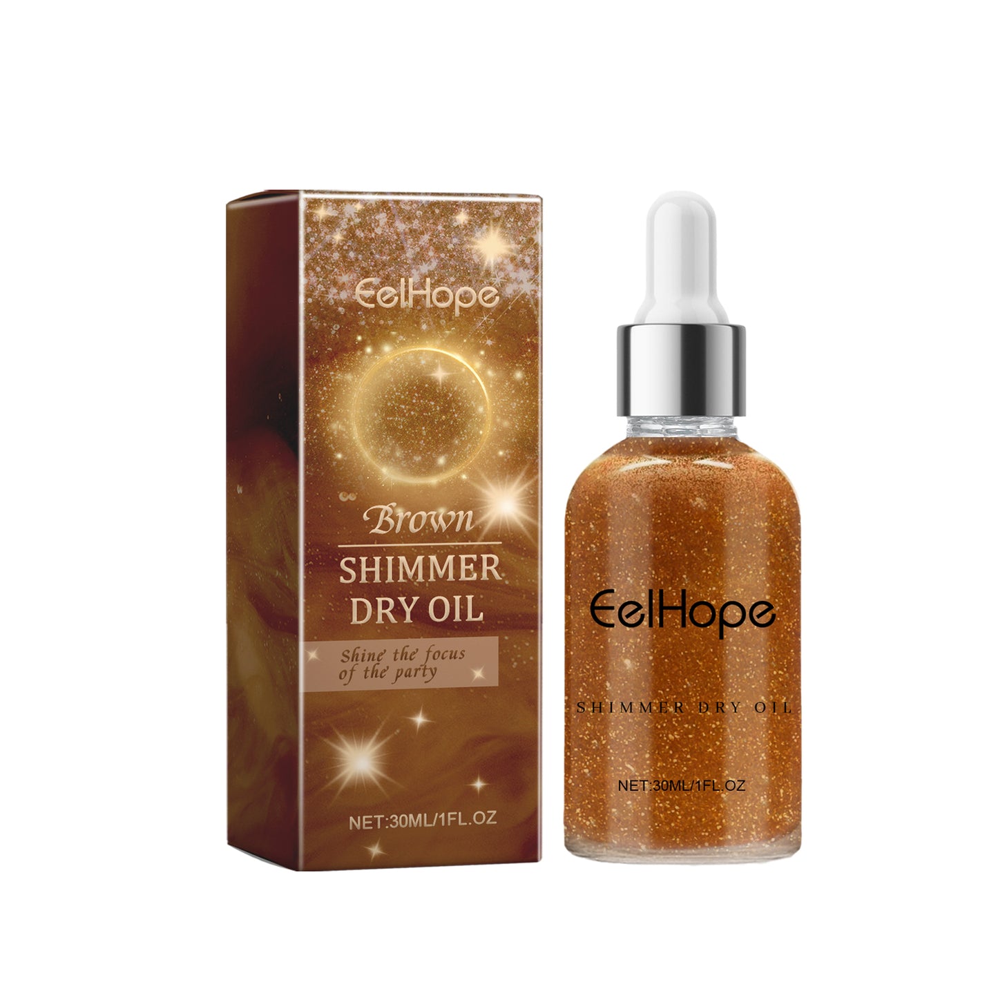 Party Body Glitter Oil - Shine Bright with a Touch of Harajuku