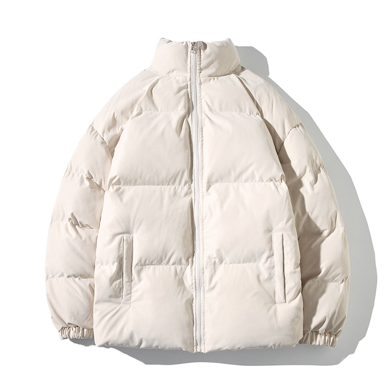 Harajuku Style Thick Winter Jacket for Men
