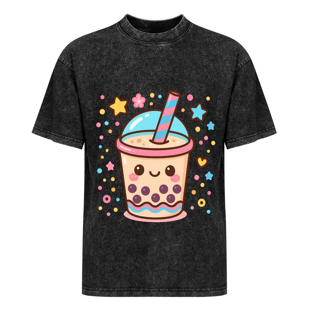 Sparkly Kawaii Boba Tee