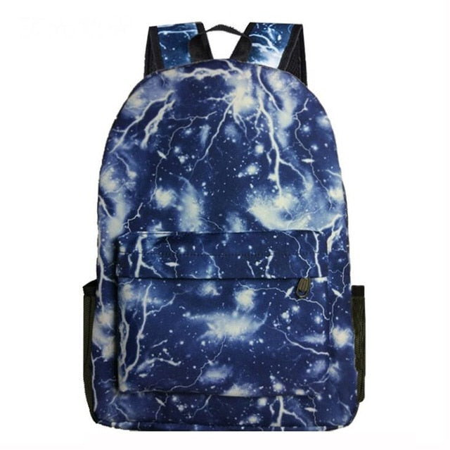 Noctilucous Luminous Harajuku Backpack - Glow in the Dark
