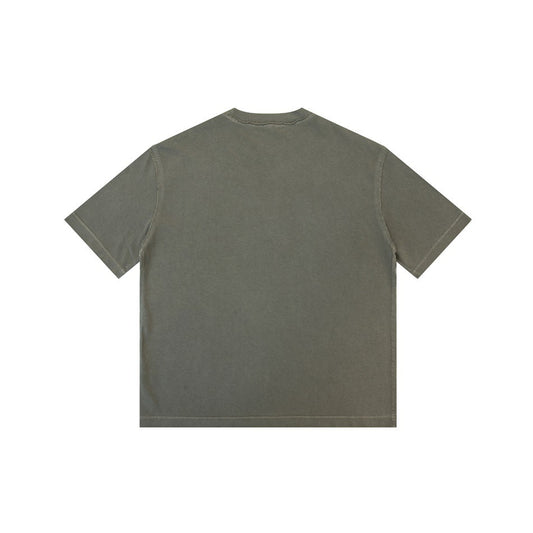 Harajuku Style Water Washed Distressed Loose Fit T-Shirt