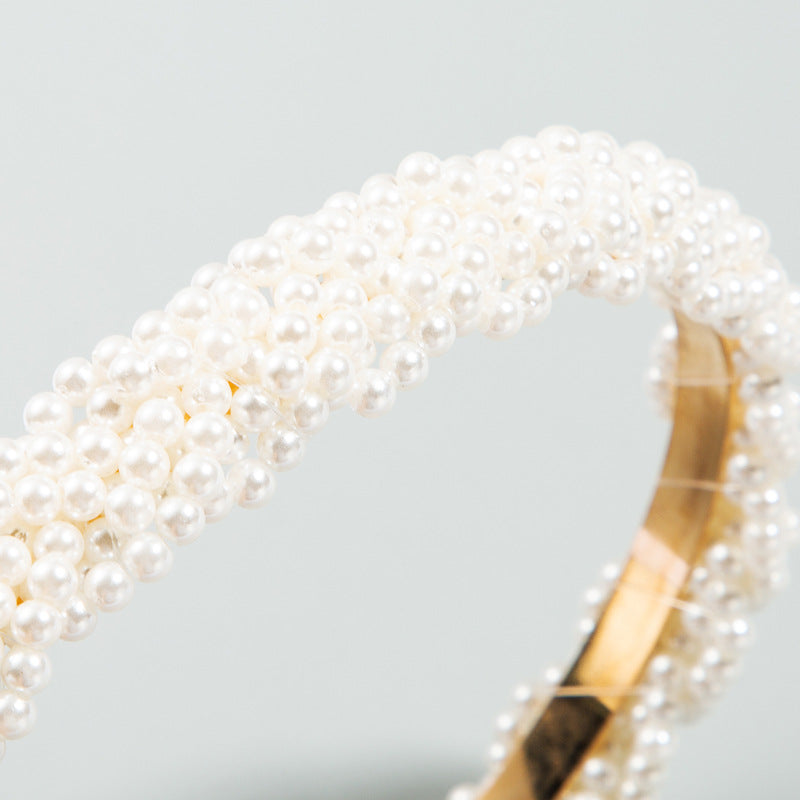 Korean Pearl Hair Hoop - Fairy Style Headband