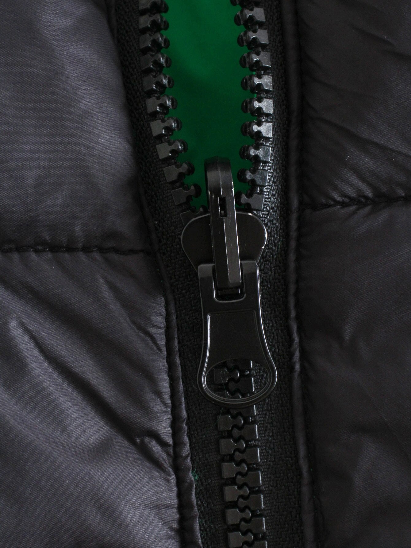 Vintage Green Double-Sided Sleeveless Puffer Vest for Women