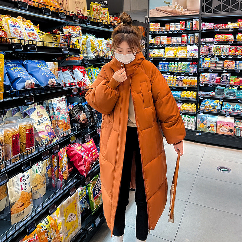 Harajuku Style Women's Cotton Jacket - Loose Fit Outerwear