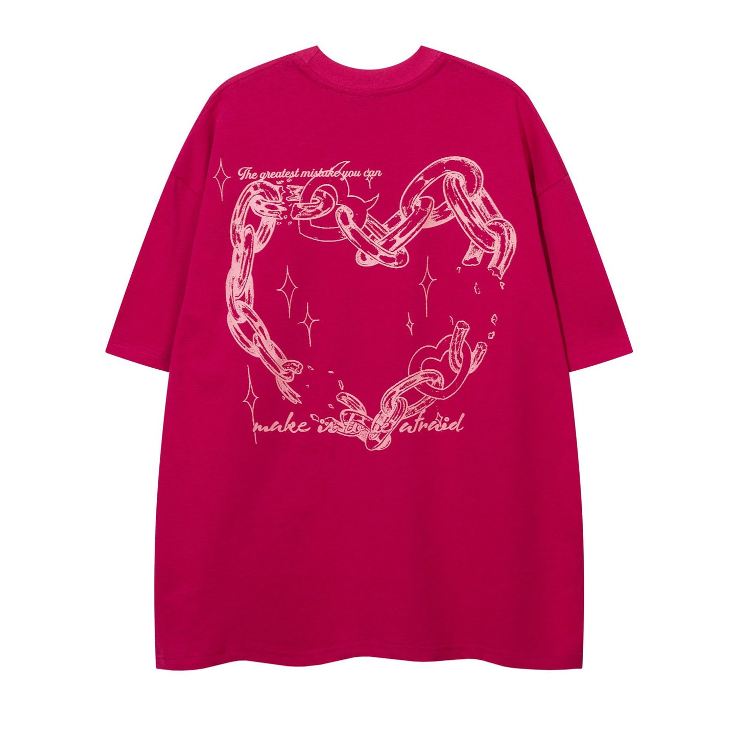 Retro Cartoon Cat Print Tee - Harajuku Style