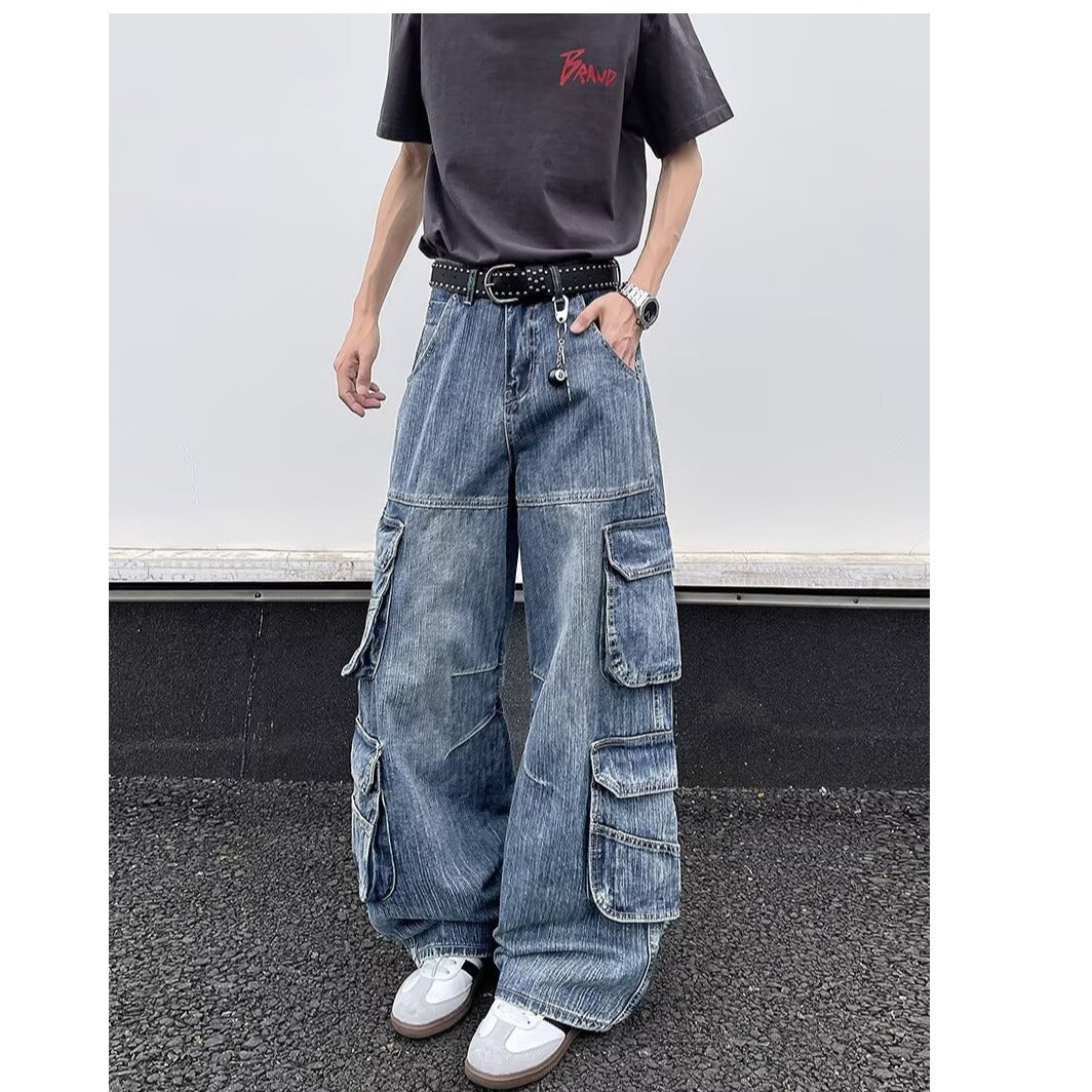 Harajuku Style Loose Fitting Wide Leg Pants