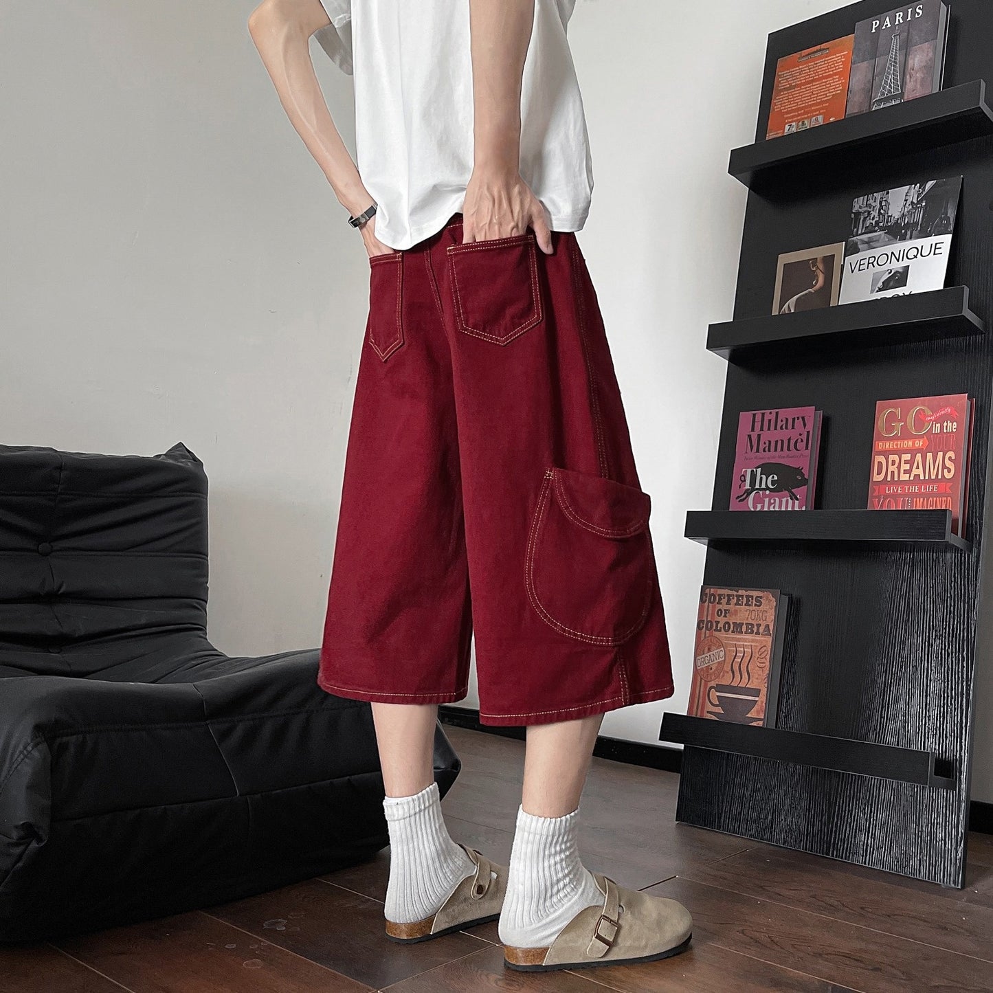 Summer Loose Casual Versatile Cropped Pants
