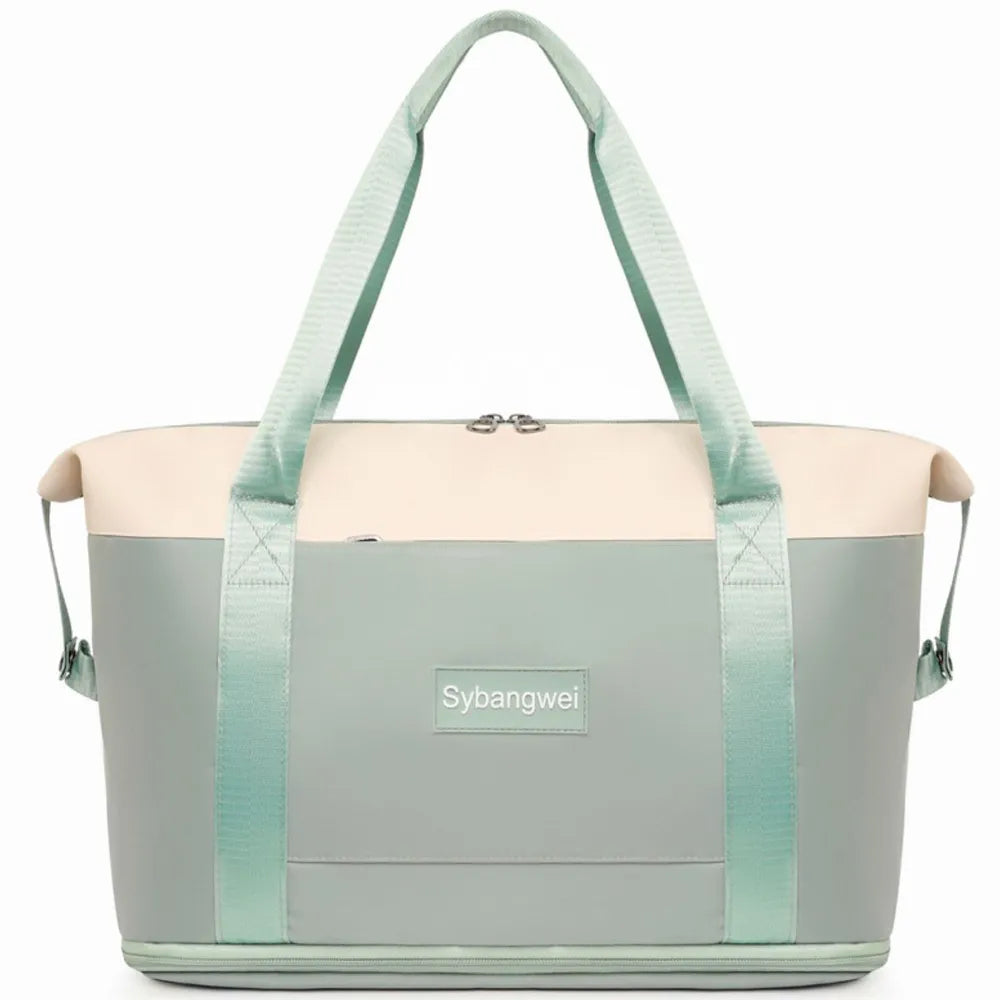 Harajuku-Inspired Waterproof Expandable Travel Bag