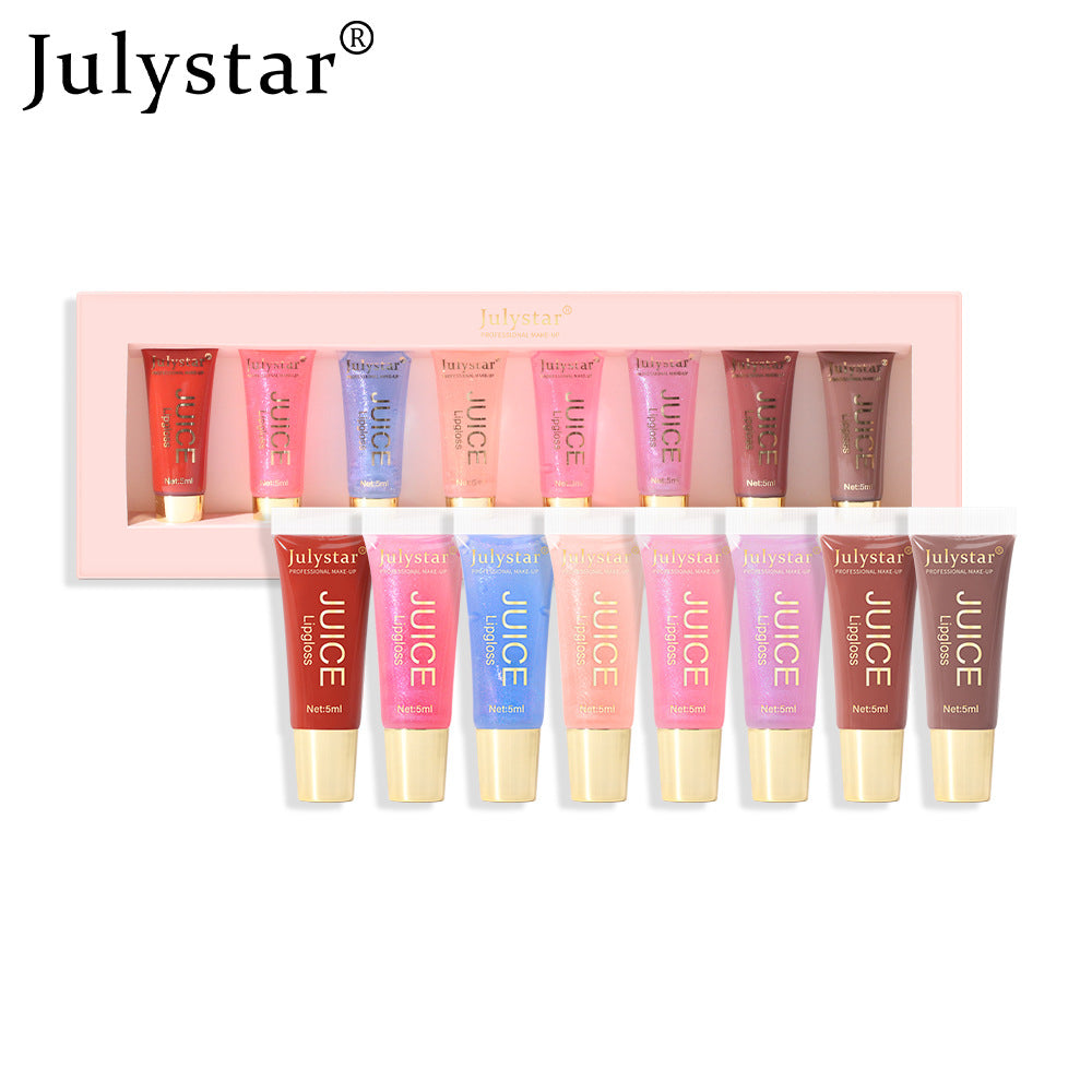 Hose Fruit Dudu Lip Oil Set - 8 Moisturizing Flavors