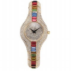 30mm Luxury Rhinestone Women's Watch - Shockproof & Waterproof