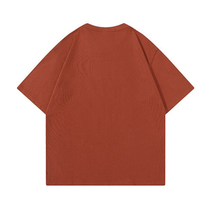 Washed Casual Short Sleeved T-Shirt for Harajuku Style
