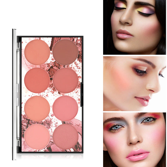 Harajuku Eight Color Blush Palette - Matte Long Lasting