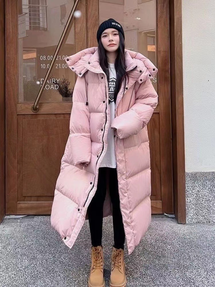 Harajuku Style Hooded Cotton Jacket for Women