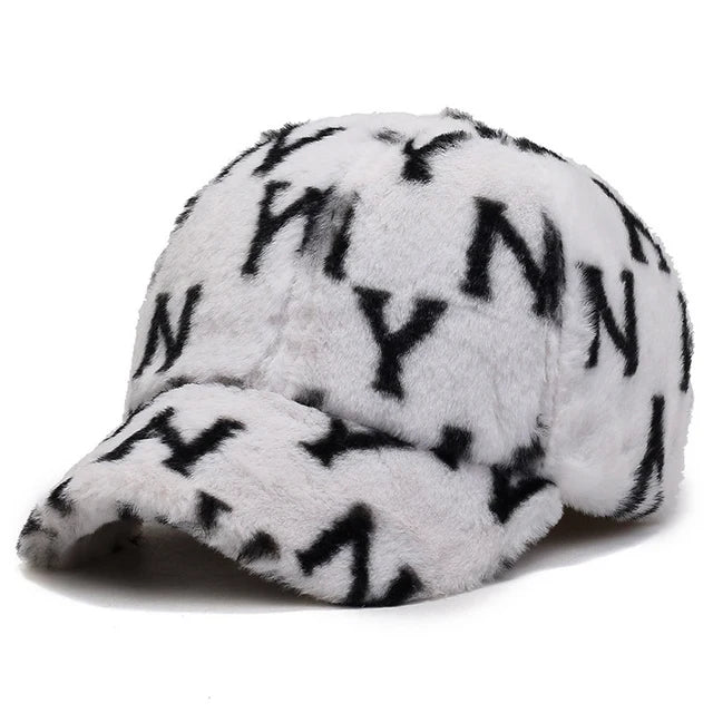 Leopard Print Short Brim Adjustable Baseball Cap