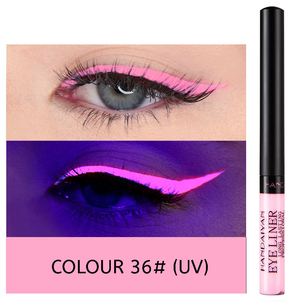 12 Color Matte Liquid Eyeliner - Long Lasting & Non-Smudge