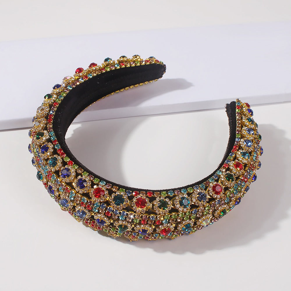 Full Crystal Luxury Rhinestones Headbands for Women