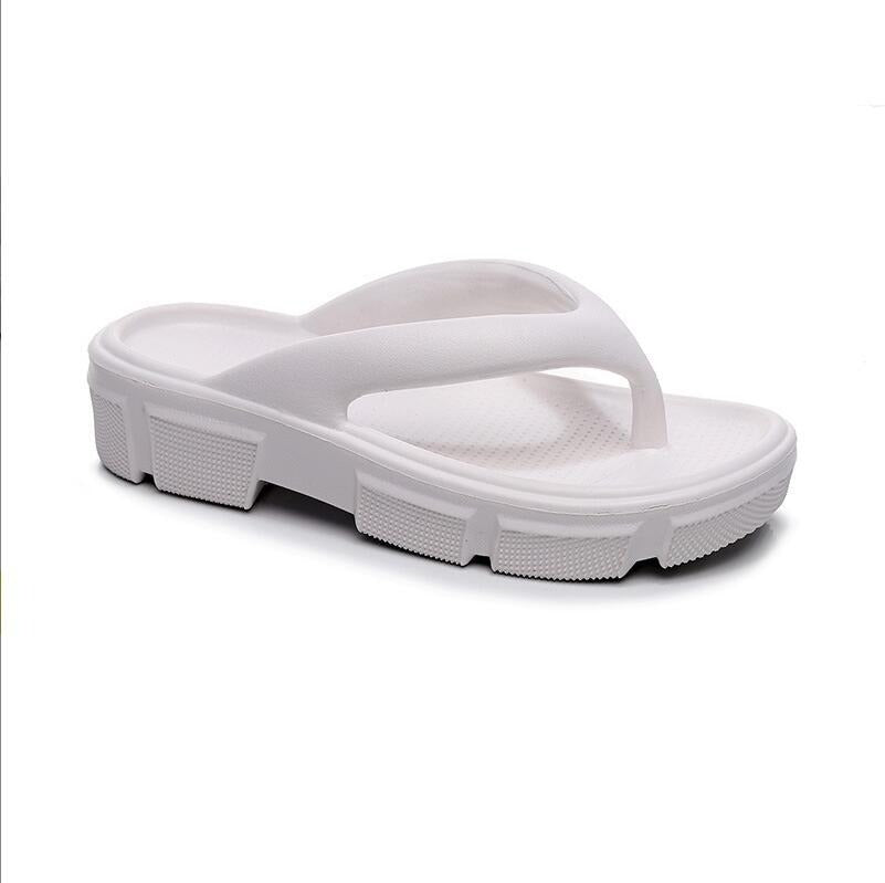 Custom Wedge Slippers - Soft Non-Slip Beach Flip-Flops