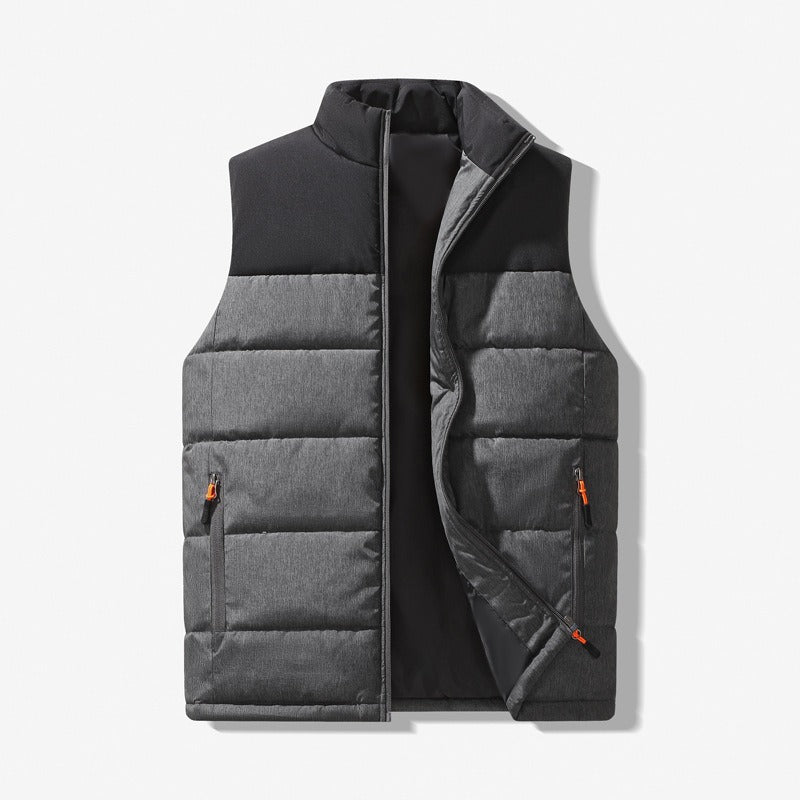 Harajuku Style Color Blocked Cotton Vest
