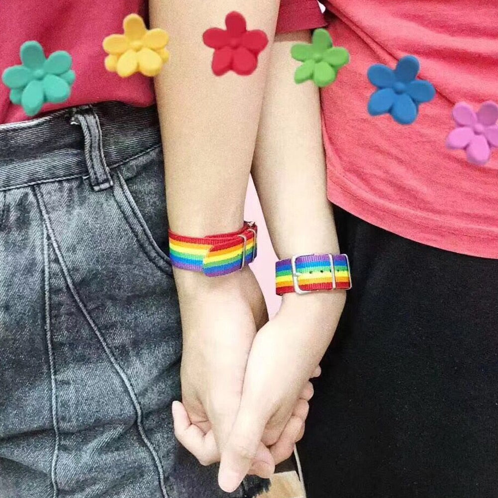 Colorful Rainbow Friendship Bracelets for Women and Men