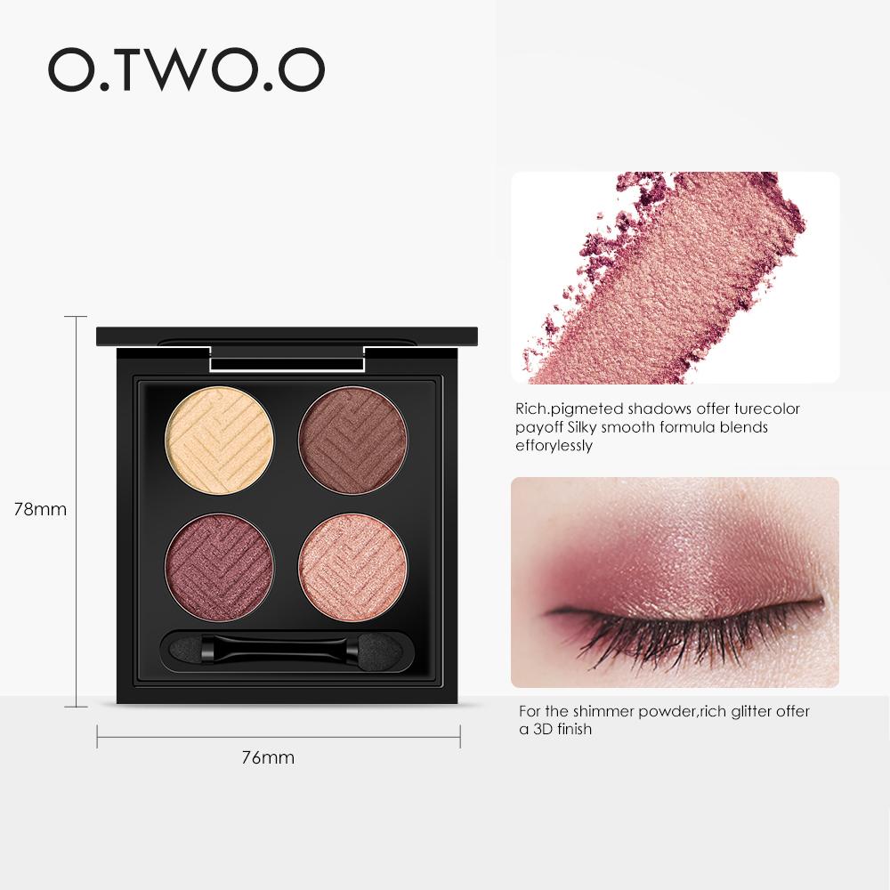Harajuku Street Style Eyeshadow Palette - 4 Color Long Lasting