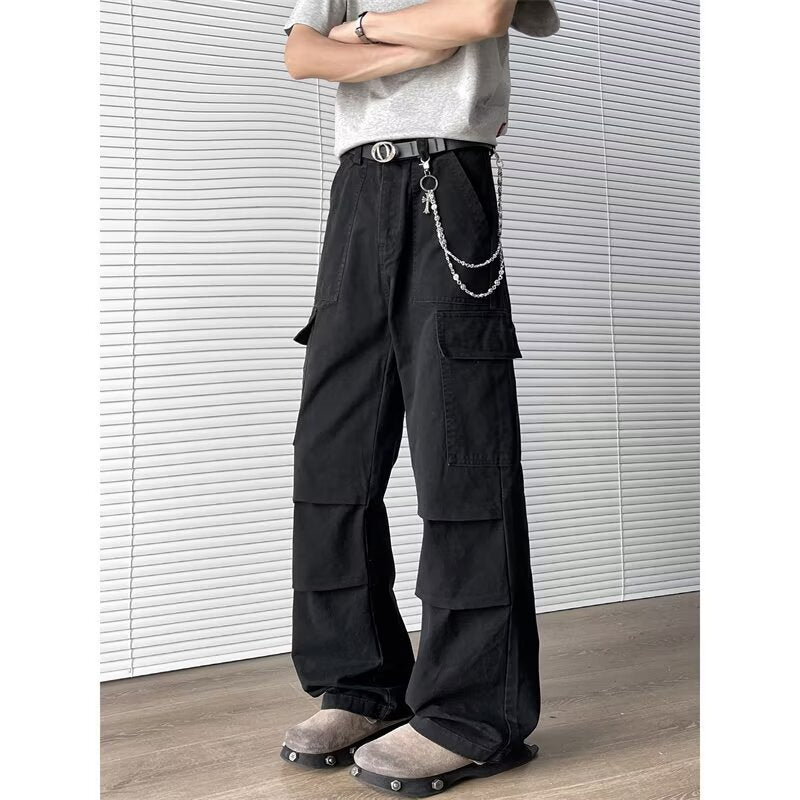 Multi-Pocket Casual Workwear Pants