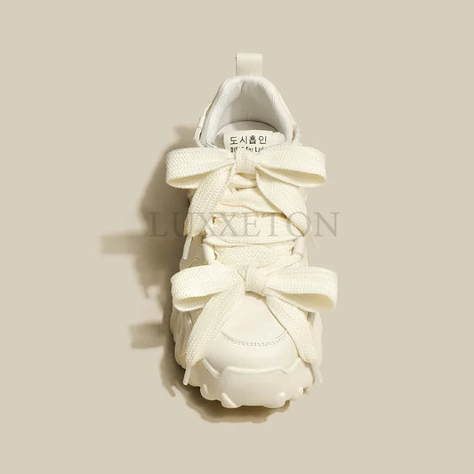 Harajuku Style Women’s Platform Sneakers – Lightweight & Breathable