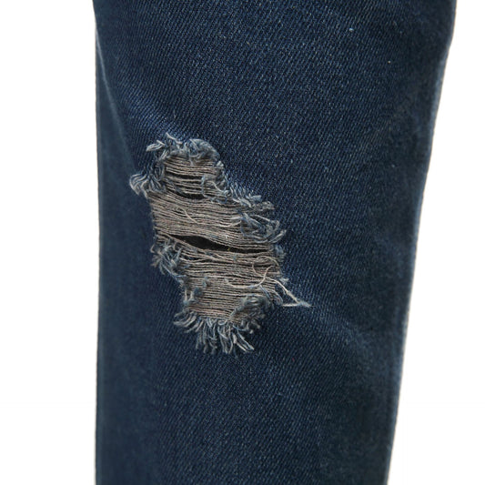 European and American Ripped Denim Overalls for Women