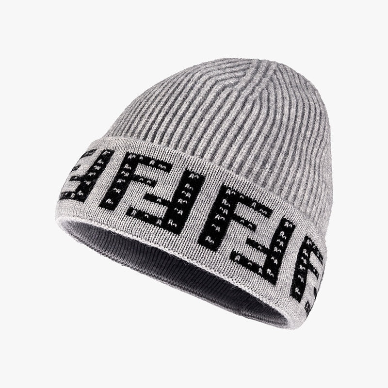 Harajuku Style Letter Beanie Hat for Women