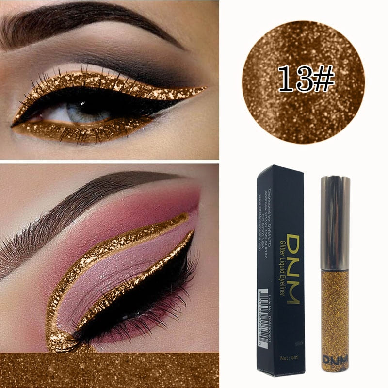 16 Colors Metallic Eyeliner and Eyeshadow Pen