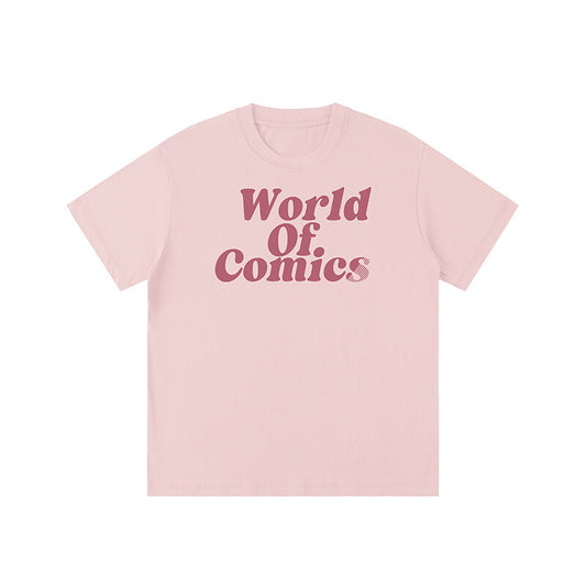 Harajuku Style Multi-Color Casual Letter T-Shirt