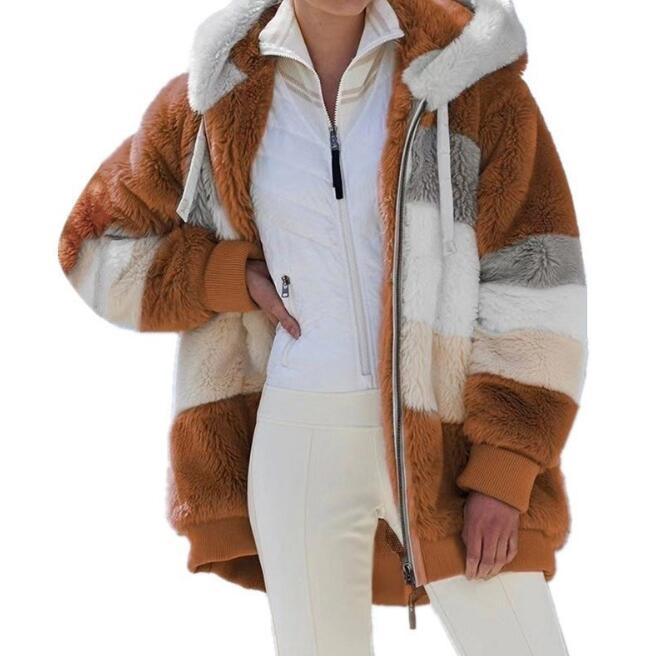 Harajuku Style Cashmere Women's Winter Coat
