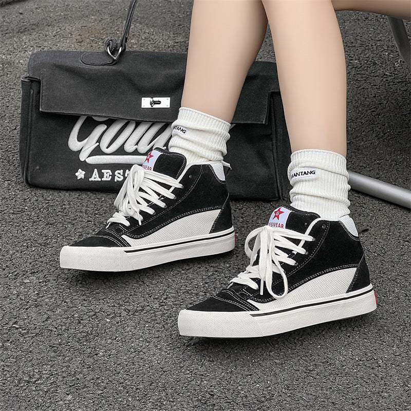 Trendy Harajuku Style Canvas Shoes for Students