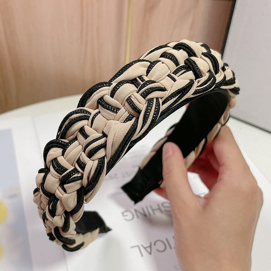High-End Braided Twist Headband