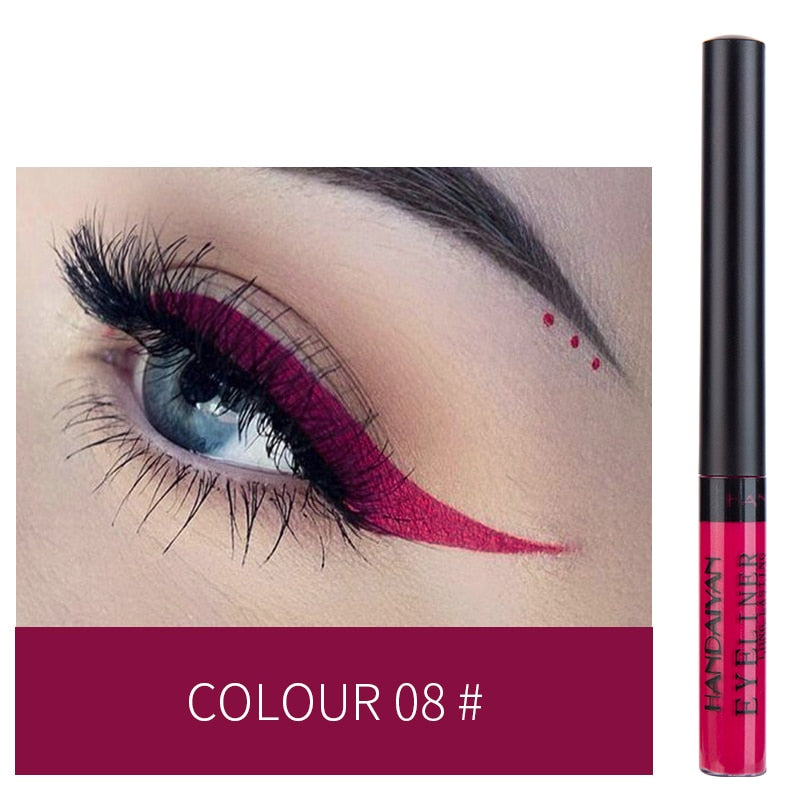 12 Color Waterproof Liquid Eyeliner - Harajuku Style