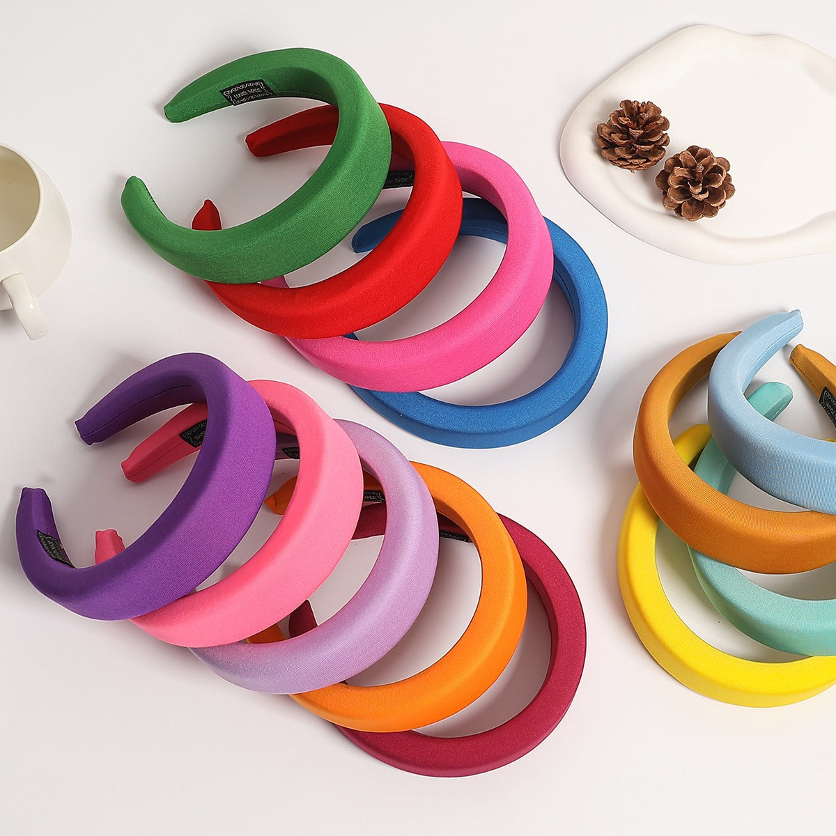 Thickened Red Hairband for Stylish Women