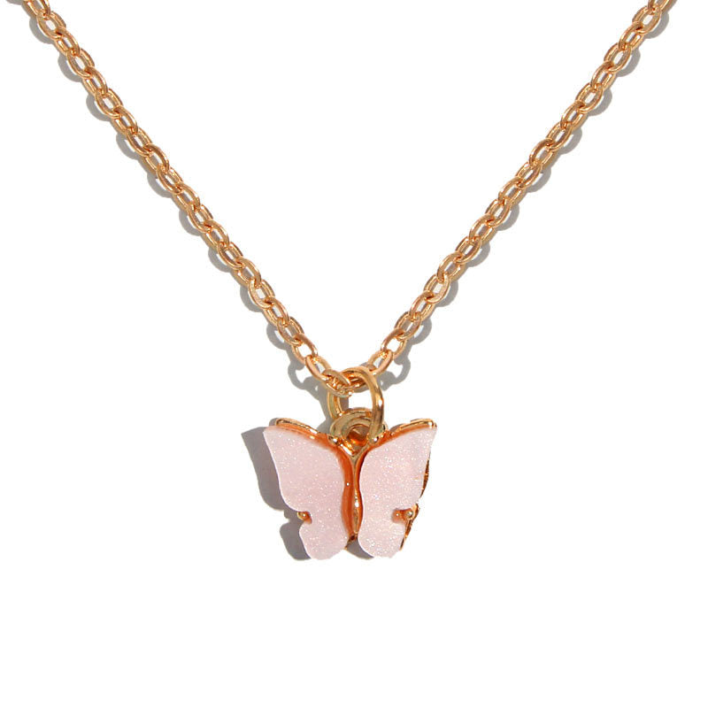 Sweet Butterfly Necklace - Harajuku Style Pendant