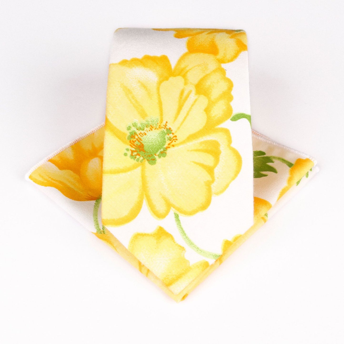 Fresh Pastoral Floral Cotton Tie Set