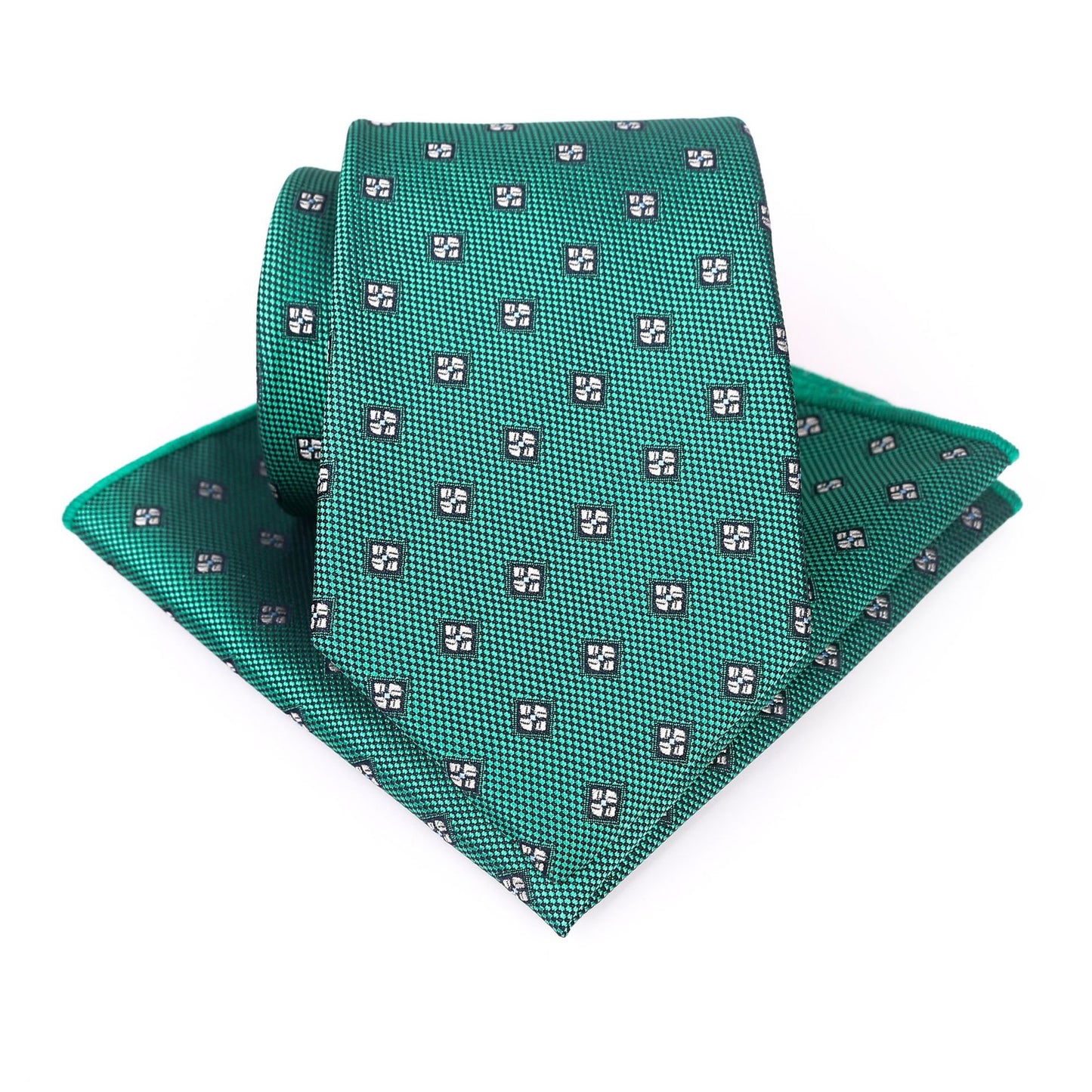 Men's Pineapple Dragonfly Pattern Jacquard Tie