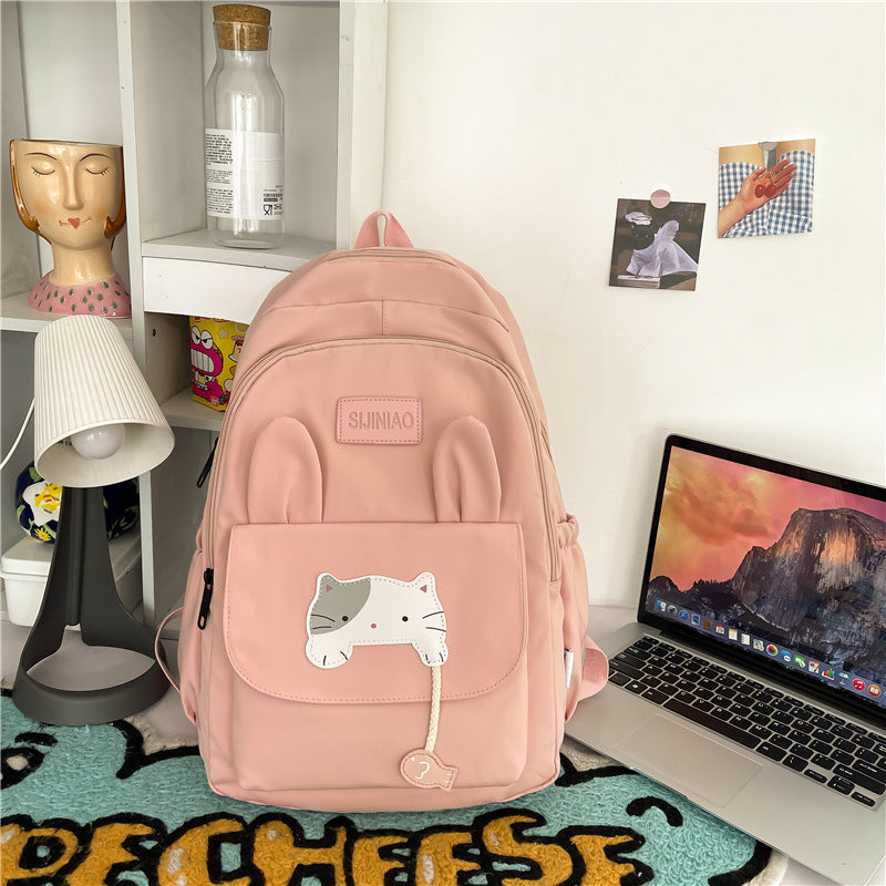 Harajuku Style Junior High Backpack - Vintage Cute Schoolbag