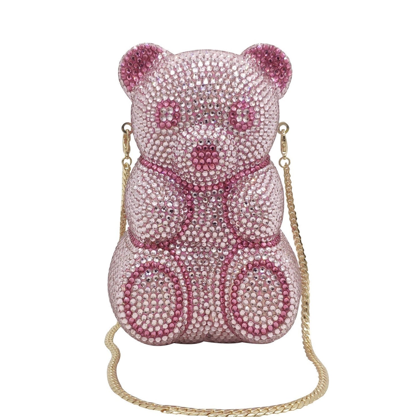 Little Bear Diamond Dinner Bag - Light Luxury Handbag