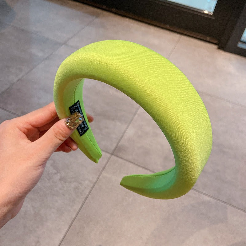 Candy Colored Thick Sponge Hair Hoop