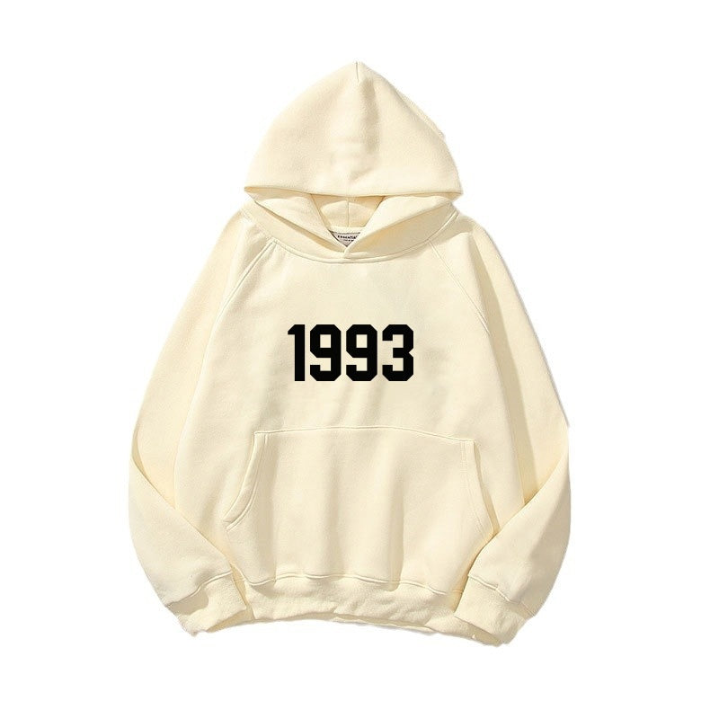 1993 Double Layered Harajuku Style Hoodie