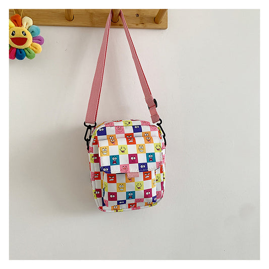 Japanese Cartoon Pattern Nylon Square Bag - Harajuku Style